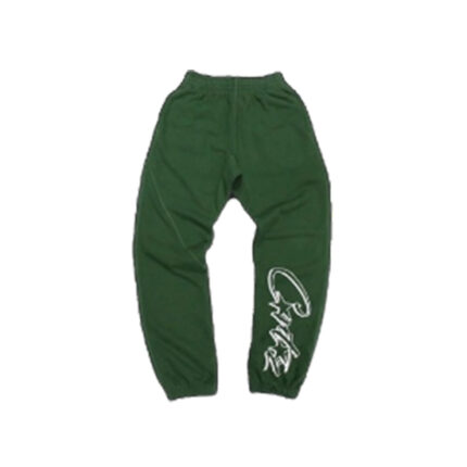 Pantalon de jogging Corteiz Dropout vert